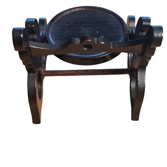 Vintage Demitasse Cup and Saucer Tuscan BIRD OF PARADISE Hawaiian Flower SCARCE! - Picture 7 of 7